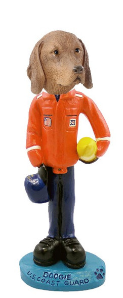 Vizsla U S Coast Guard Doogie Collectible Dog Figurine