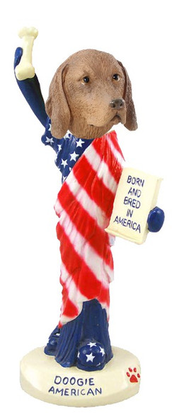 Vizsla American Doogie Collectible Dog Figurine