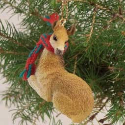 Kangaroo Christmas Tree Ornament – Hand-Painted – Conversation Concepts