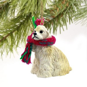 Blonde Cocker Spaniel Dog Christmas Ornament – Hand-Painted