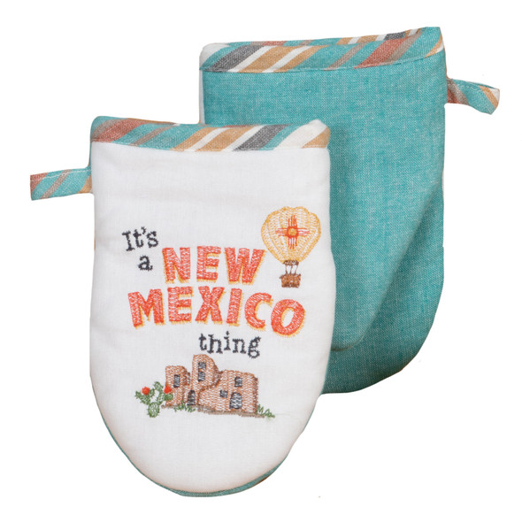 New Mexico Pride Oven Grabber Mitt  "It's a New Mexico Thing" | Kay Dee Designs