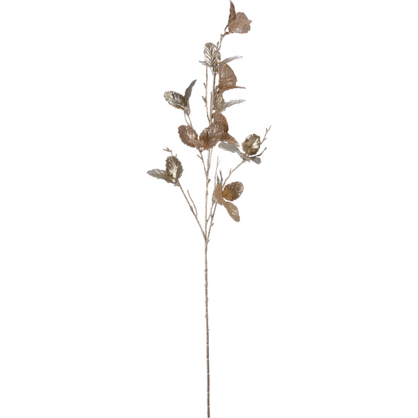 Set of 12 Decorative Artificial Flora Picks - Rose Leaves - 31 Inch from Primitives by Kathy