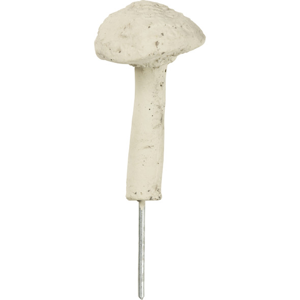 Cement Garden Pick - Toadstool Mushroom from Primitives by Kathy