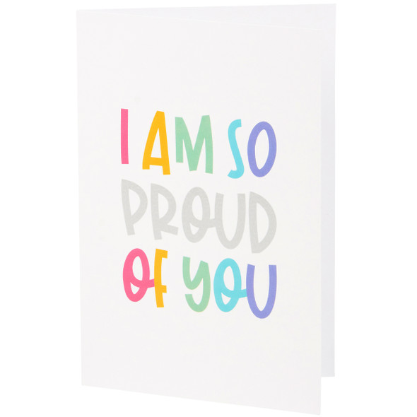 Set of 6 Greeting Cards & Envelopes - I Am So Proud Of You from Primitives by Kathy