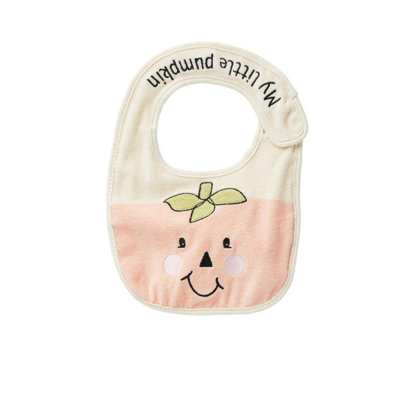 My Little Pumpkin Cotton Baby Bib by New Baby by Izzy and Oliver from Enesco