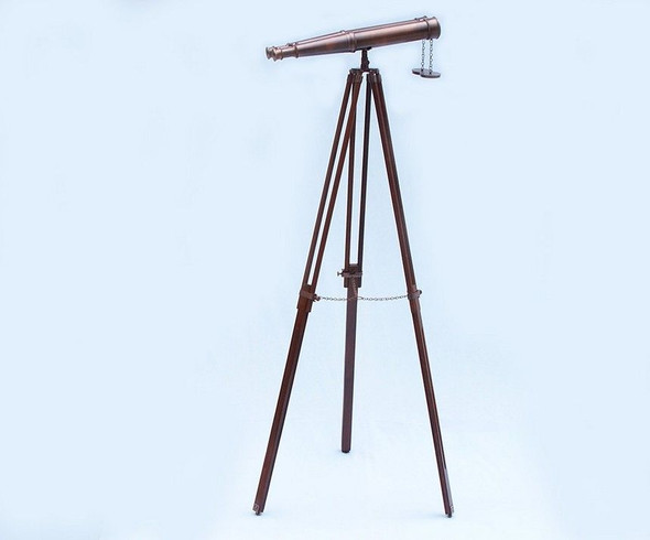 Handcrafted Floor Standing Admiral's Antique Copper Binoculars 62" from Hampton Creations Handcrafted Floor Standing Admiral's Antique Copper Binoculars 62" from Hampton Creations