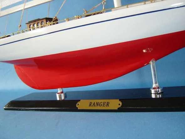 Handcrafted Wooden Ranger Limited Model Sailboat 26" from Hampton Creations