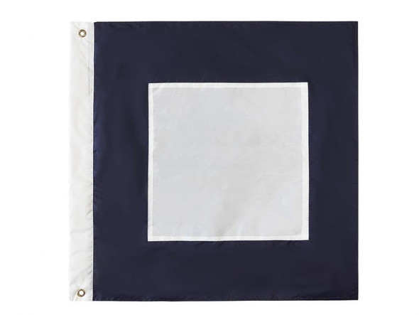 Handcrafted Authentic Letter P Nautical Alphabet Navy Code Signal Flag 24" - Outdoor Use from Hampton Creations Handcrafted Authentic Letter P Nautical Alphabet Navy Code Signal Flag 24" - Outdoor Use from Hampton Creations