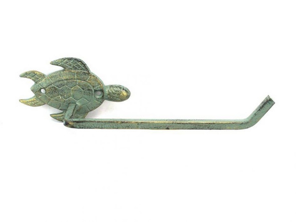 Handcrafted Antique Bronze Cast Iron Sea Turtle Hand Towel Holder 10" from Hampton Creations Handcrafted Antique Bronze Cast Iron Sea Turtle Hand Towel Holder 10" from Hampton Creations