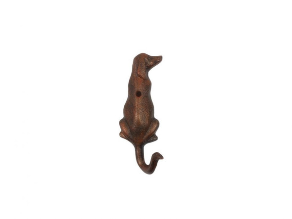 Handcrafted Rustic Copper Cast Iron Dog Hook 6" from Hampton Creations Handcrafted Rustic Copper Cast Iron Dog Hook 6" from Hampton Creations