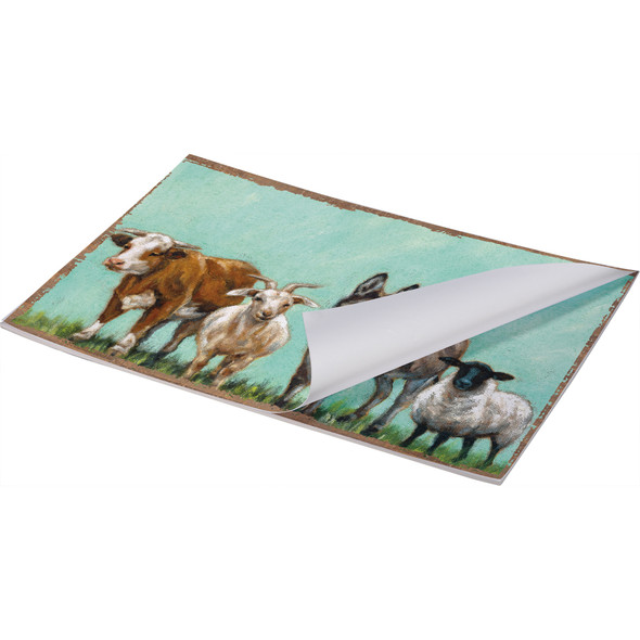 Farm Animal Family Single Use Paper Placemats Pack of 24 (17.5x12) from Primitives by Kathy