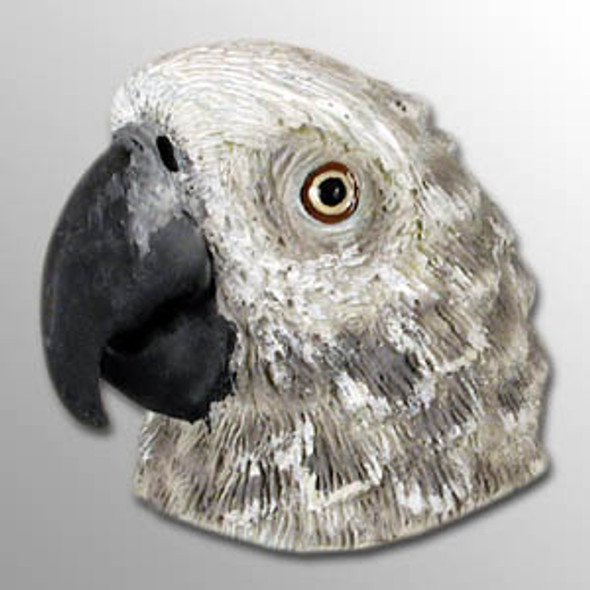 Hand Painted Bird Refrigerator Magnet - African Grey From Conversation Concepts