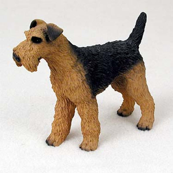 Dog Lover Decorative Hand Painted Figurine - Airedale From Conversation Concepts
