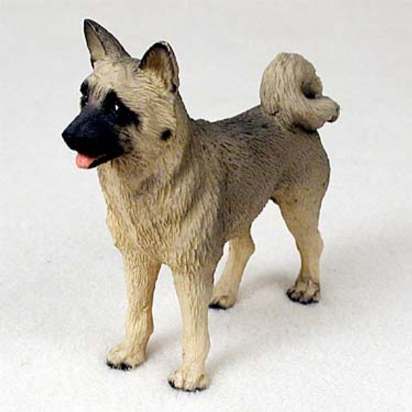 Dog Lover Decorative Hand Painted Figurine - Akita Fawn From Conversation Concepts