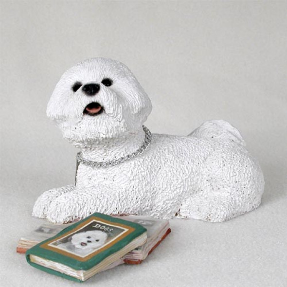 Dog Lover Hand-painted Figurine - Bichon Frise My Dog From Conversation Concepts