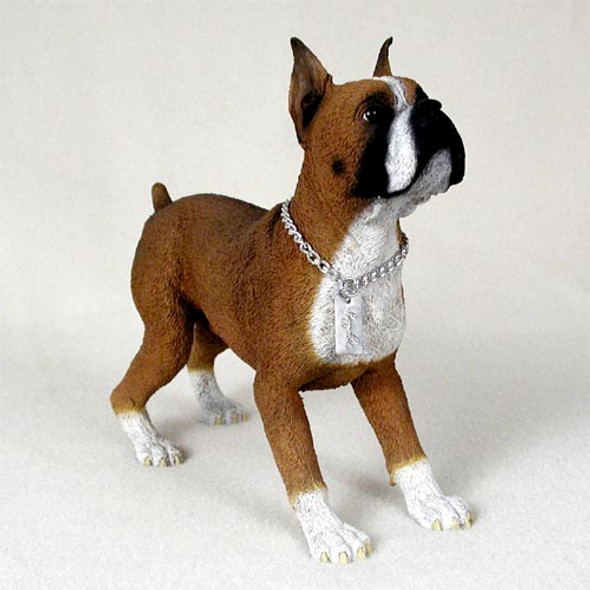 Dog Lover Hand-painted Figurine - Boxer My Dog From Conversation Concepts