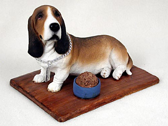 Dog Lover Hand-painted Figurine - Basset Hound My Dog From Conversation Concepts