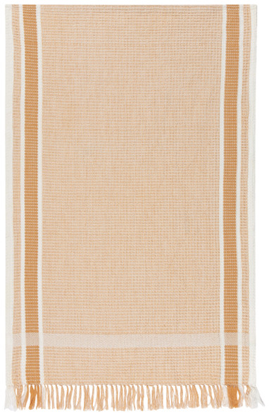 Danica Heirloom Ochre Soft Waffle Cotton Kitchen Dish Towel 28x18 from Now Designs