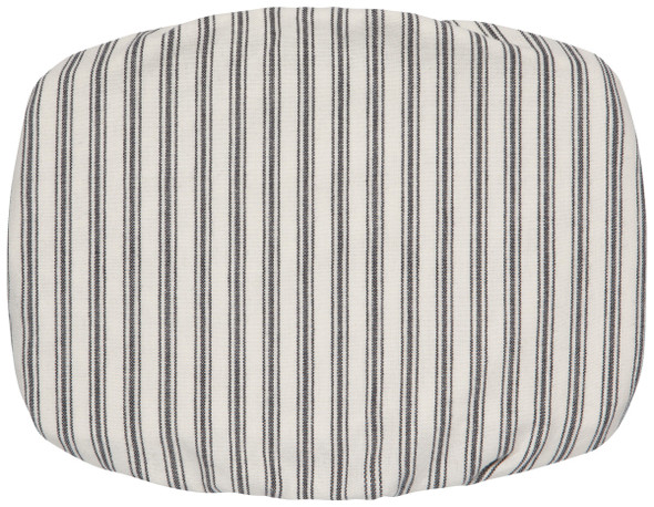 White & Black Striped Reusable Save It Leftovers Cotton Baking Dish Cover 13x9