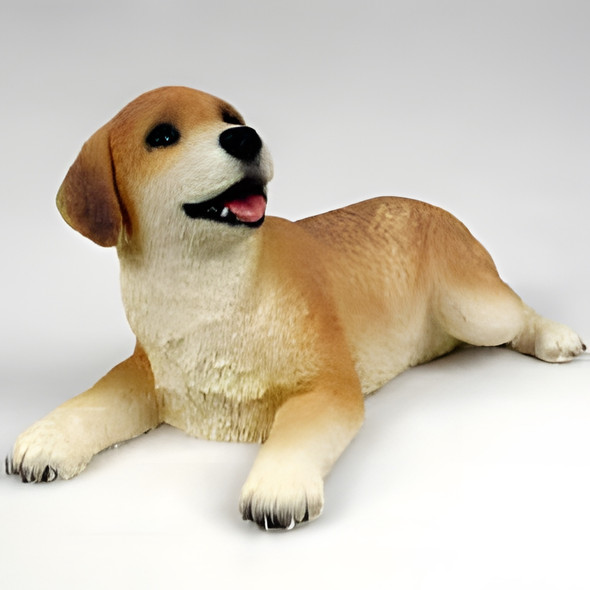 Dog Lover Hand-painted Figurine - Golden Retriever Puppy From Conversation Concepts