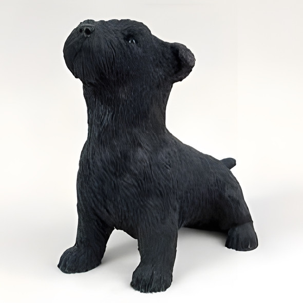 Dog Lover Hand-painted Figurine - Scottish Terrier Puppy From Conversation Concepts Dog Lover Hand-painted Figurine - Scottish Terrier Puppy From Conversation Concepts