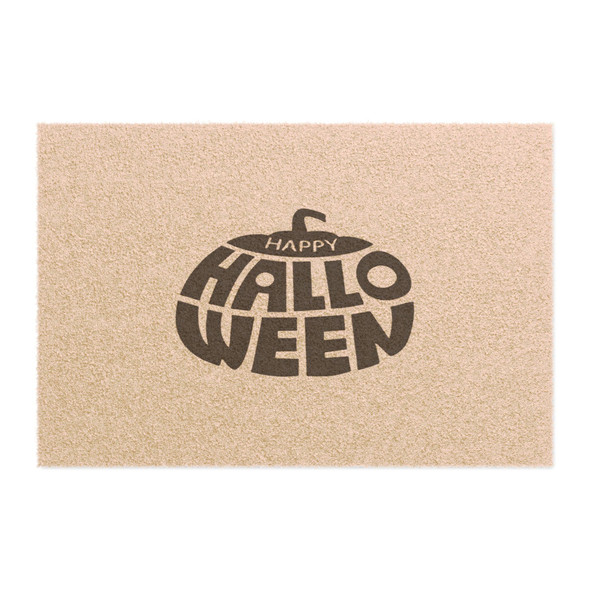 Happy Halloween Anti-Slip Coir Doormat 24" x 16" - Hallowed Harvest
