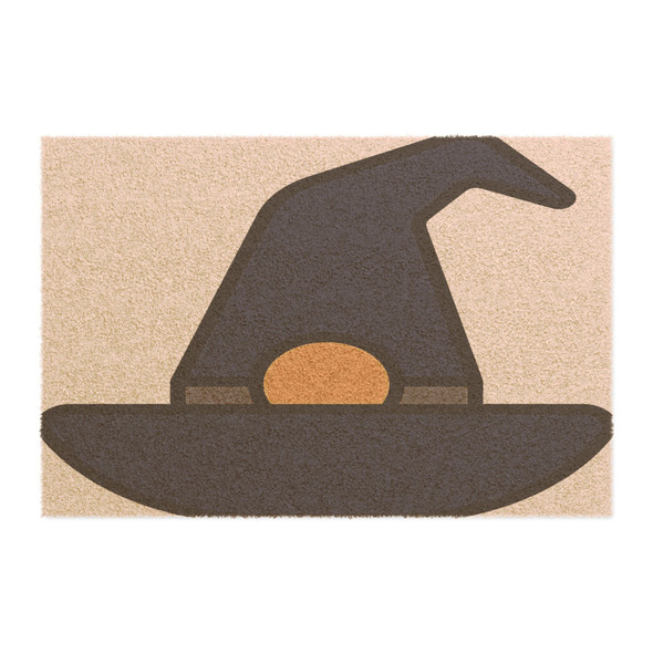 Halloween Anti-Slip Coir Doormat 24" x 16" - Witch's Wisdom Halloween Anti-Slip Coir Doormat 24" x 16" - Witch's Wisdom