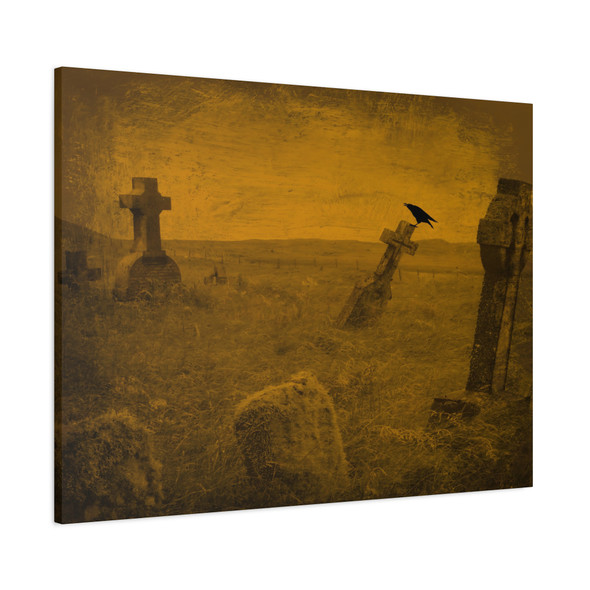 Whispers of the Necropolis: Large Stretched Canvas Wall Art 40