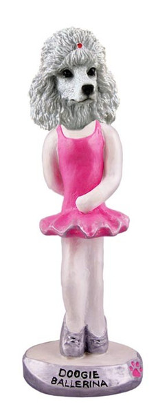 White Poodle Ballerina Doogie Collectible Dog Figurine