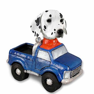 Dalmatian Pickup Doogie Collectible Dog Figurine