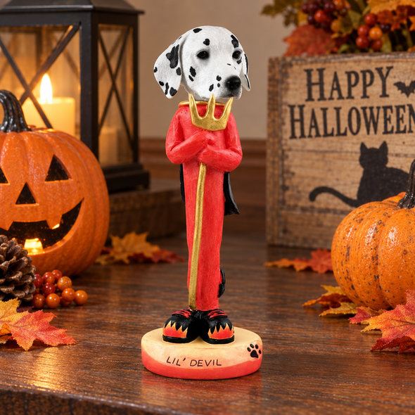 Dalmatian Lil Devil Doogie Collectible Dog Figurine