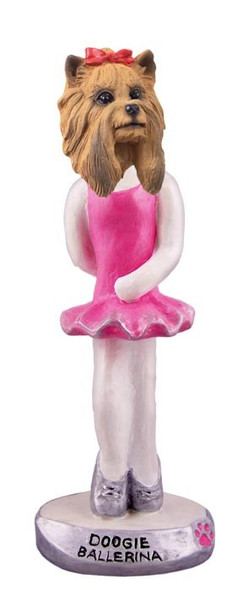 Yorkshire Terrier Ballerina Doogie Collectible Dog Figurine