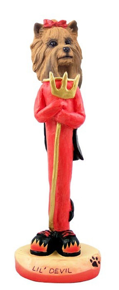 Yorkshire Terrier Lil Devil Doogie Collectible Dog Figurine