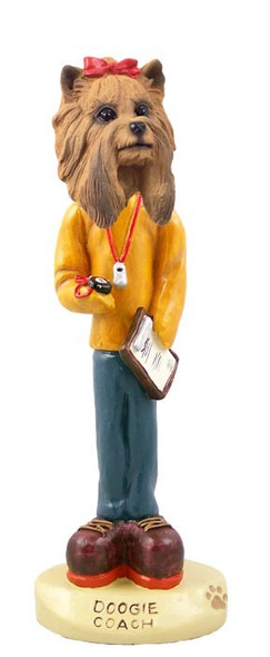 Yorkshire Terrier Coach Doogie Collectible Dog Figurine