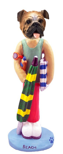 Bulldog Beach Doogie Collectible Dog Figurine