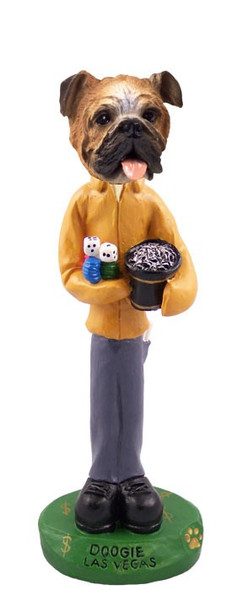 Bulldog Las Vegas Doogie Collectible Dog Figurine