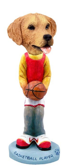 Golden Retriever Basketball Doogie Collectible Dog Figurine