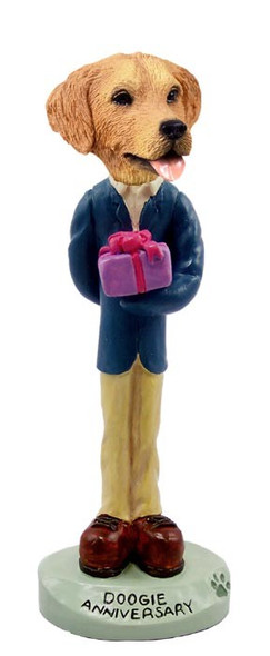 Golden Retriever Anniversary Doogie Collectible Dog Figurine