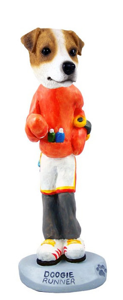 Jack Russell Terrier Runner Doogie Collectible Dog Figurine