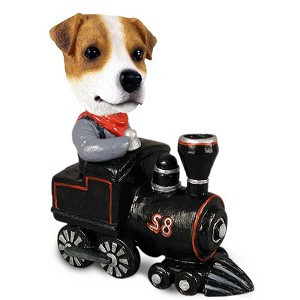 Jack Russell Terrier Train Doogie Collectible Dog Figurine