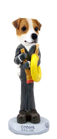 Jack Russell Terrier Sailor Doogie Collectible Dog Figurine
