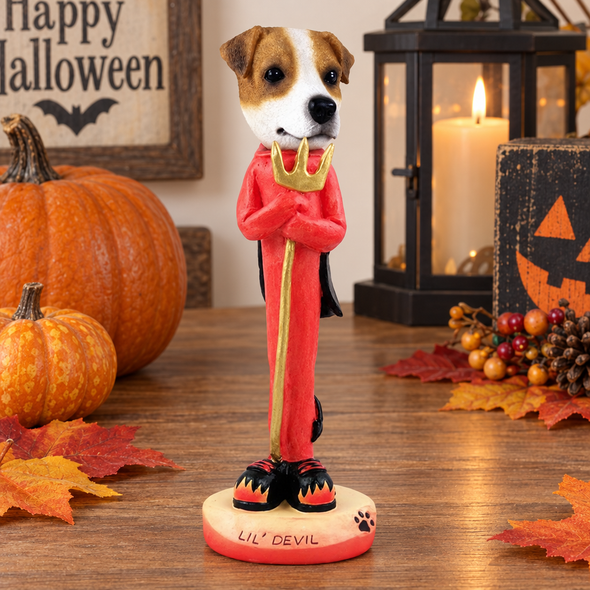Jack Russell Terrier Lil Devil Doogie Collectible Dog Figurine