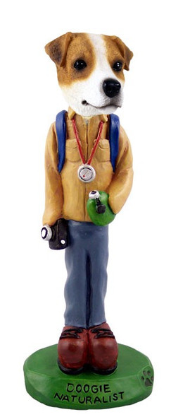 Jack Russell Terrier Naturalist Doogie Collectible Dog Figurine