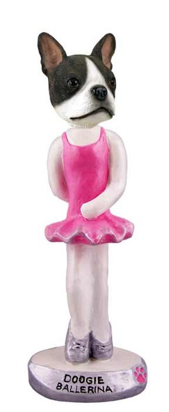 Boston Terrier Ballerina Doogie Collectible Dog Figurine