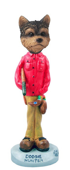 Yorkshire Terrier (Puppy Cut) Hunter Doogie Collectible Dog Figurine