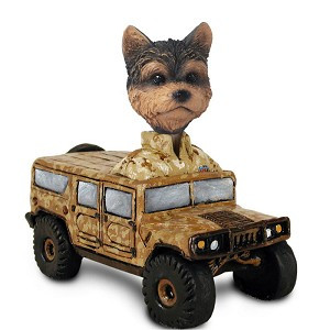 Yorkshire Terrier (Puppy Cut) Hummer Doogie Collectible Dog Figurine