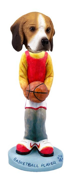 Beagle Basketball Doogie Collectible Dog Figurine