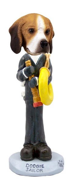 Beagle Sailor Doogie Collectible Dog Figurine