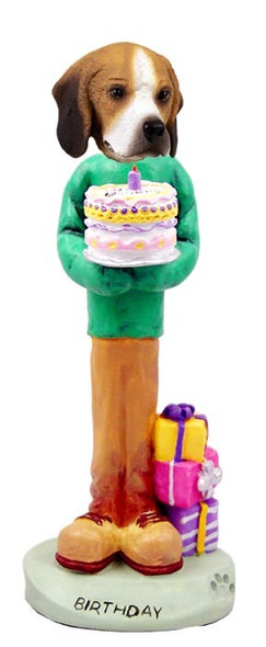 Beagle Birthday Doogie Collectible Dog Figurine
