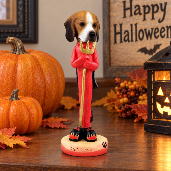 Beagle Lil Devil Doogie Collectible Dog Figurine